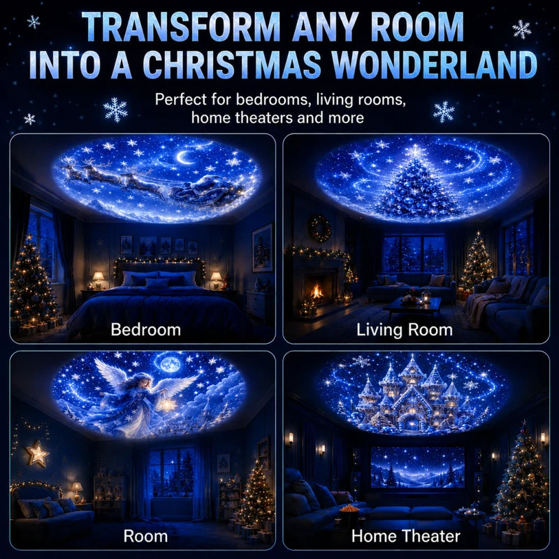 Christmas Projection Night Light